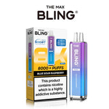 The Crystal Bling Max 8000 Puffs Prefilled Pod Kit - Box of 5