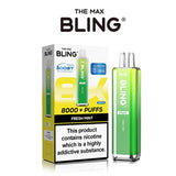 The Crystal Bling Max 8000 Puffs Prefilled Pod Kit - Box of 5