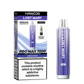Hawcos x Lost Mary Pro Max 7000 Prefilled Pod + Refill Container - Box Of 5