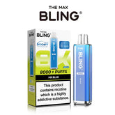 The Crystal Bling Max 8000 Puffs Prefilled Pod Kit - Box of 5