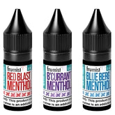 Pack of 10 Frumist Menthol 10ML Nic Salt