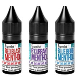 Pack of 10 Frumist Menthol 10ML Nic Salt