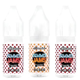 Pack of 10 Just Jam Summer Jams 10ML Nic Salt