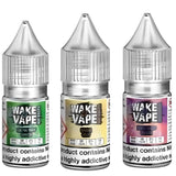 Pack of 10 Wake Vape 10ML Nic Salt