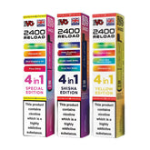 IVG 2400 Reload Pods UK | 2400 Puff 4-in-1 Prefilled Vape Pods