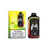 JNR Ace 36K Puffs Prefilled Pod Kit-Box of 5
