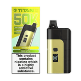 Titan X 50K Prefilled Pod Kit 20mg Nic Salt – 50,000 Puff Rechargeable Vape Kit UK