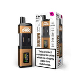 Angel 2400 4 in 1 Disposable Vape by Vapes Bar - Pack of 5