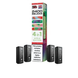 IVG 2400 Reload Pods UK | 2400 Puff 4-in-1 Prefilled Vape Pods