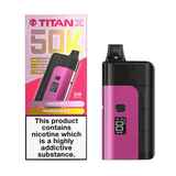Titan X 50K Prefilled Pod Kit 20mg Nic Salt – 50,000 Puff Rechargeable Vape Kit UK